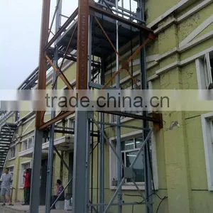 10m Guide Rail Cargo Lift/2tons Cargo Elevator thumbnail-3