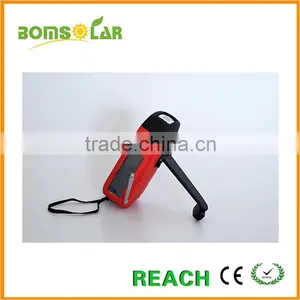 Multi-function Solar Dynamo Radio +charger + Flash Light Hand Crank Radio thumbnail-1