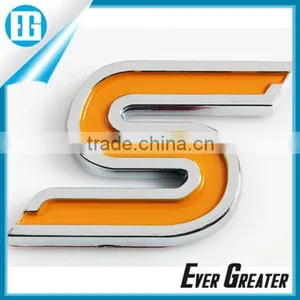 Custom Auto DOME Emblem Chrome Emblems 3m Metal Badge Plastic Emblems ABS Electroplated Sticker Auto Badge thumbnail-1