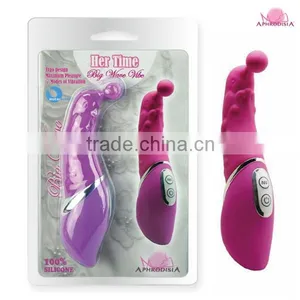 Sex Toy Dolphin Playing Penis Vibe for Girls thumbnail-1