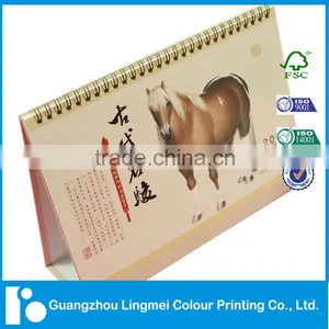 Table Calendar Printing, Desk Calendar With Memo Pads thumbnail-3