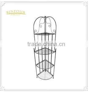 Modern Metal Plant Stand Decorative Planter Holder Flower Pot Shelf Rack thumbnail-1
