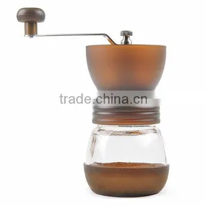 High Quality Manual Ceramic Burr Coffee Grinder Hand-crank Coffee Mill thumbnail-4