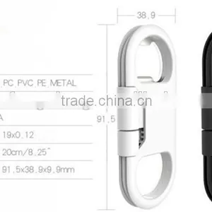 Wholesale Usb Data Cable for Samsung Mobile Phone/for Iphone Usb Cable+bottle Opener Cable thumbnail-2