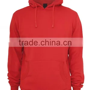 Plain Red Hoodie thumbnail-1