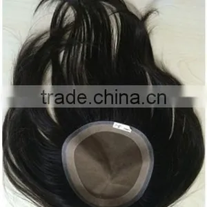 China Hot Selling New Products 8" PU Tape Around Full Lace Clouse for Women thumbnail-1