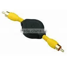Retractable Cable RCA to RCA thumbnail-1