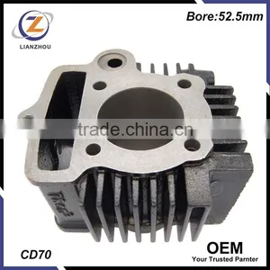China OEM Motorcycle Aluminium Cylinder CD70 thumbnail-4