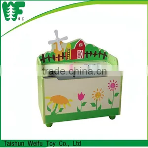 Wholesale Printed Wooden Storage Box Toys thumbnail-1
