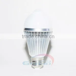 Pure Aluminum High Brightness 5w 6w Pir Led Bulb With Sensor Quality Choice thumbnail-1