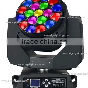 2015 NEWEST Design 19*15w Bee Eye High Power Stage Light Led Zoom Moving Head Sharpy Light thumbnail-1