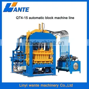 QT4-15c Low Investment Hydraulic Pressure Cement Brick Block Machine Supplier's Choice thumbnail-2