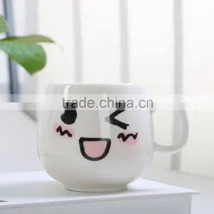 11 OZ Lovely White Ceramic Mugs thumbnail-6
