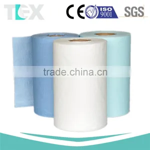 [China Factory] High Tensile Industrial Cleaning Nonwoven Mother Rolls thumbnail-1