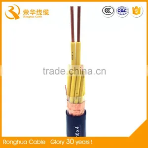 Tinned Copper Tape Double Shielded Braided Awm Wires Control Cable thumbnail-1