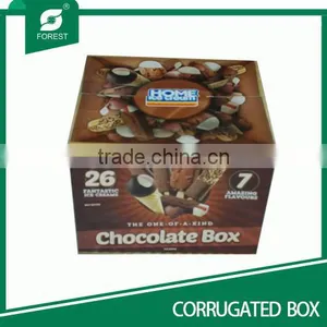 Quality Chocolate Corrugated Box thumbnail-2
