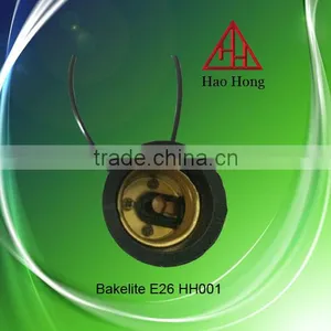 HAOHONG Bakelite E26 HH001 E26 Socket / E26 Bakelite / E26 Lamp Holder thumbnail-3