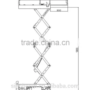 Used Car Scissor Lift for Sale From China Supplier thumbnail-3
