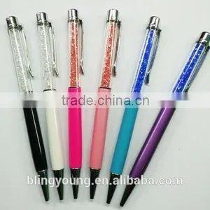 New Design Colorful Your Logo Advertising Crystal Ball Pen thumbnail-1