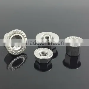 SS304 FLANGE NUT DIN6923 M8 thumbnail-2