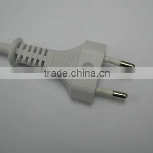 Europe Standard 2.5A 250V White Germany Male Plug thumbnail-1