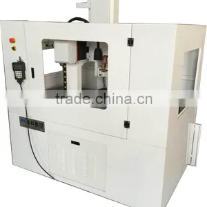 CNC Milling Machine for Metal SKM-6013 Double Heads Cooper Metal Engraving Machine thumbnail-4