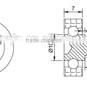 2016 Hot Sale Furniture Drawer Rollers DR30/C0.5L8 thumbnail-6