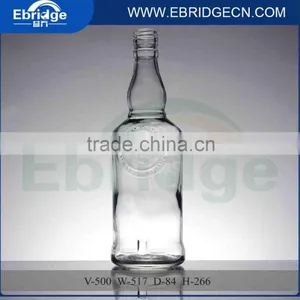 Wholesale 500ml Custom Made Empty Vodka Glass Bottles thumbnail-1