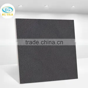 60x60 Non Slip Nero Black Rock Face Sandstone Rough Gres Porcellanato Tile thumbnail-2
