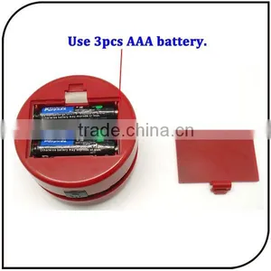 Waterproof ABS 2mode 5LED AAA Battery Portable Light Hand Lantern Mini Led Tensile Camping Lamp thumbnail-3