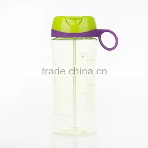 Sports Water Bottle/plastic Sports Bottle With Straw /drinking Bottle thumbnail-5