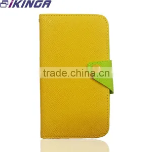 Hot Selling! PU Leather Mobile Phone Case Made in China ,wallet Case for Samsung N7100 N7102 thumbnail-1