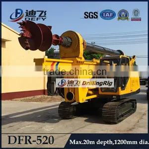 DFR-520 Full Hydraulic Ground Screw Pile Driving Machine thumbnail-1