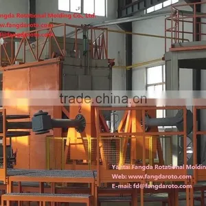 FD4-3600 Four Arm Rotomolding Machine, Rotational Molding Machine, Carousel Rotomolding Machine thumbnail-1