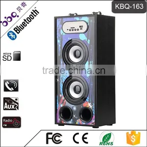 BBQ KBQ-163 10W 1200mAh DJ Empty Speaker Box thumbnail-3