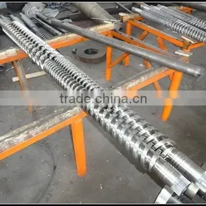 Parallel Twin Screws Extruder Screw Barrel for Plastic Extruder thumbnail-2