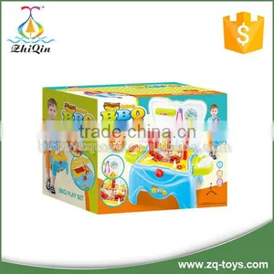 Battery Operated Kids Kitchen Barbecue Toy With Light and Sounds thumbnail-3
