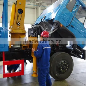 14.5 m Hoisting Height 8 Ton Dump Truck With Crane thumbnail-4