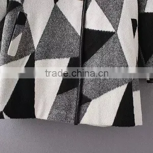 Wholesale Clothing One Button Floral Print Coat thumbnail-5