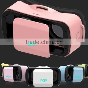 2016 New Product Professional Accept OEM Customized Logo 3d Glasses Portable VR BOX thumbnail-1