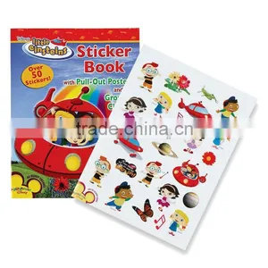 Cartoon Sticker Book For Kids Sticker Book thumbnail-3