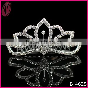 Hot Selling Party King&Queen Pageant Tiara Crown For Festival thumbnail-1