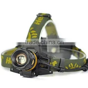 Blue+White Light 1200LM 2x Q5 LED Zoombale/Rechargeable Headlamp Headlight Linterna Frontal Head Light For 2x 18650 Battery thumbnail-4
