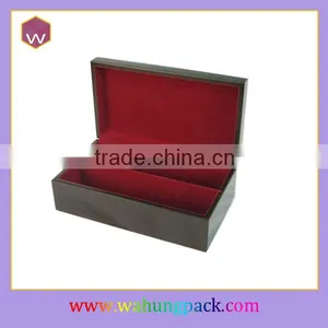 Luxury MDF Single Bottle Wine Box /Custom Design Wood Wine Gift Package Box thumbnail-1