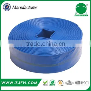 Blue Red Color 2bar 3bar 4bar PVC Layflat Hose Water Irrigation High Quality thumbnail-2