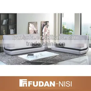 China Genuine Leather Sectional Sofa Modern thumbnail-1