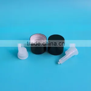 18mm Neck Black Essential Oil Bottle Cap, Plastic Bottle Cap ,Plastic Safely Cap thumbnail-2