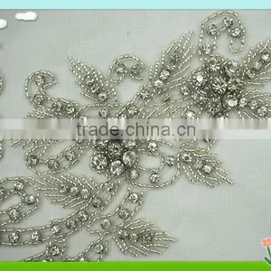 2015 Newest and Fashion Decorative Tulle Applique for Wedding Dress thumbnail-3