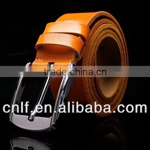 Leather Belt Strap With Needlepoint Belt Buckle Wholesale thumbnail-1