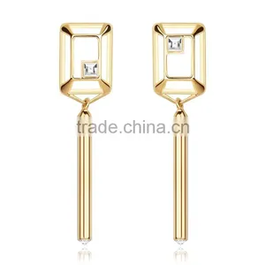 Kingman New Style 18K Gold Dubai Gold Jewelry Earring thumbnail-1